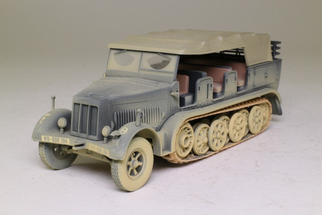 CORGI SDKFZ.7 GERMAN HALF-TRACK LIBYA 1941